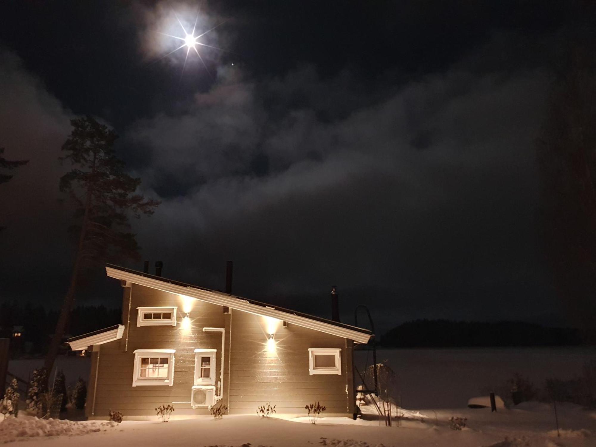 Stunning Log Cabin 45M2 On The Shore Of Kallavesi. Kuopio Exterior foto