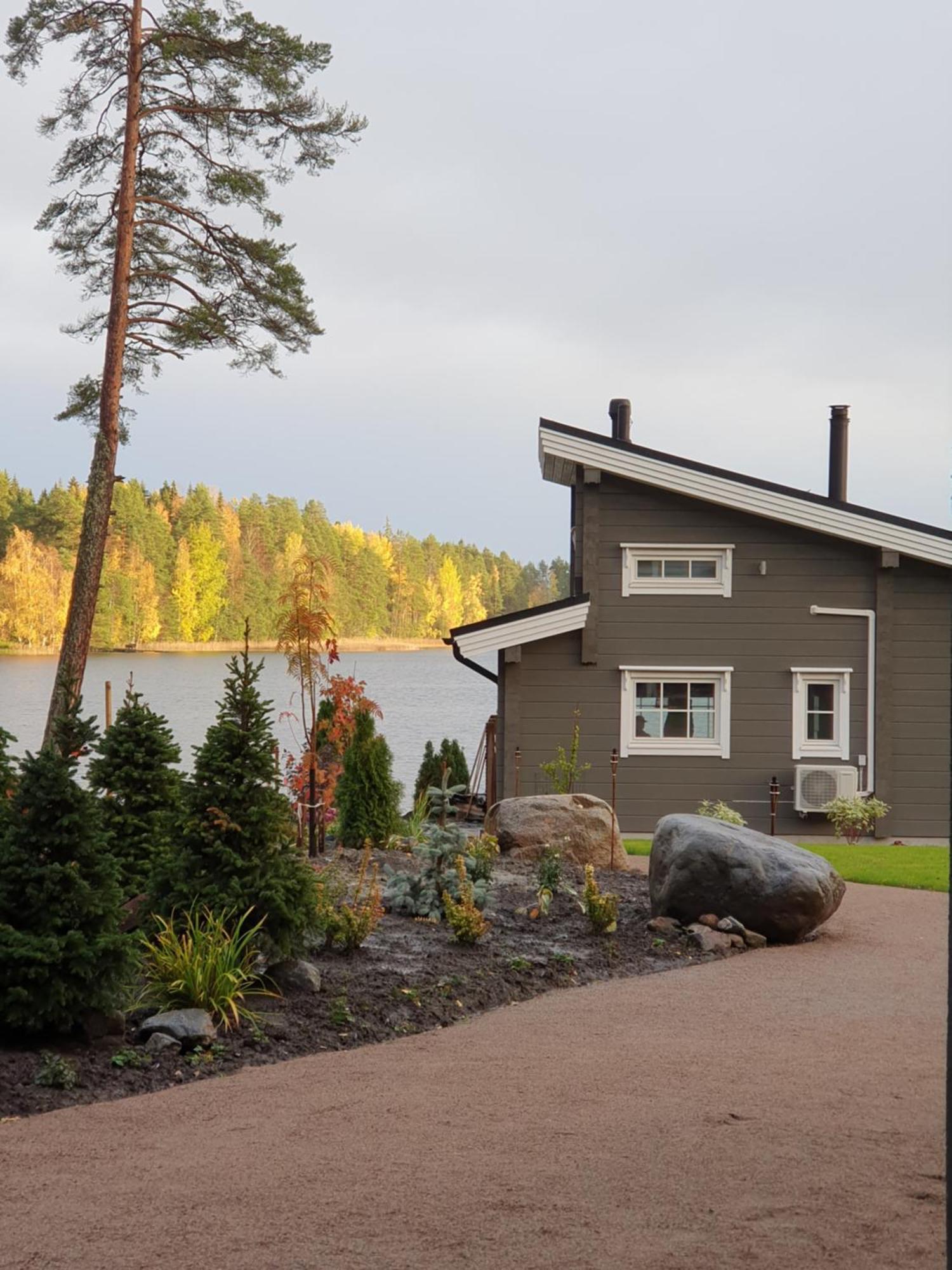 Stunning Log Cabin 45M2 On The Shore Of Kallavesi. Kuopio Exterior foto